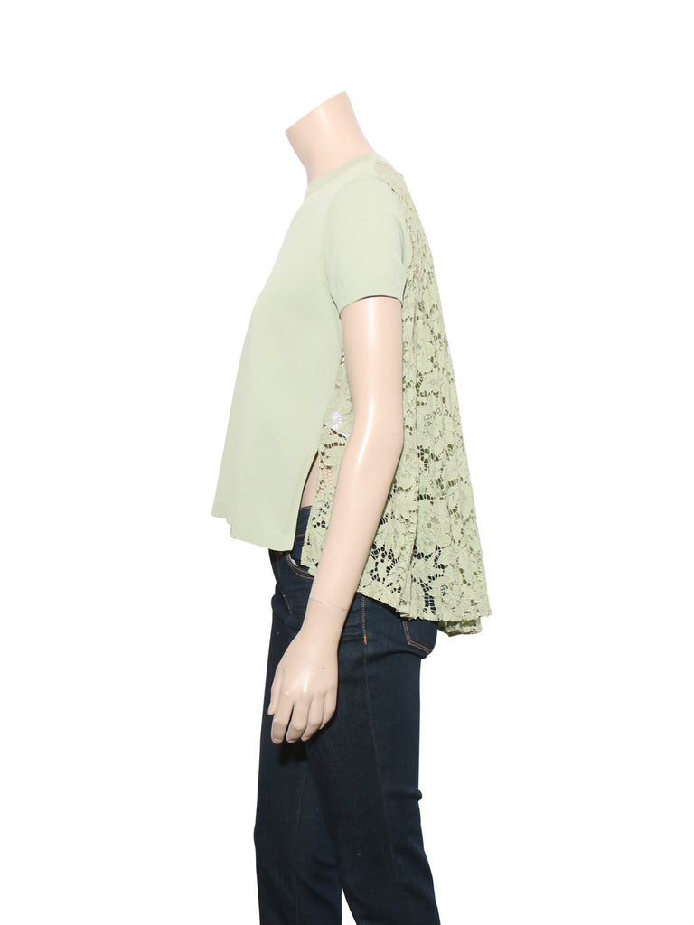 Valentino Lace-Back Top