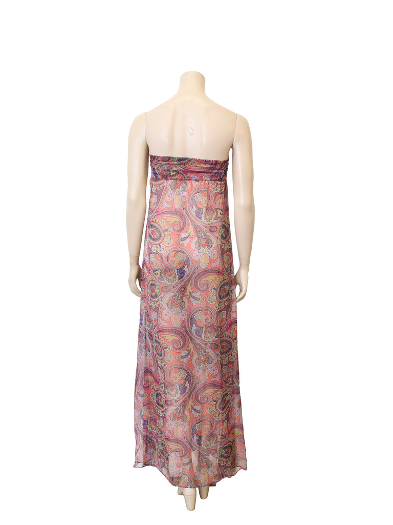 Melissa Odabash Printed Silk Sheer Cover Up
