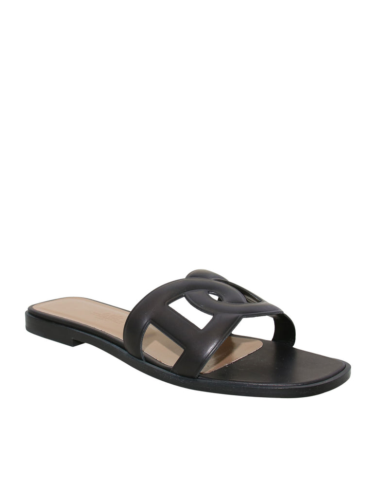 Hermes Omaha Leather Sandals
