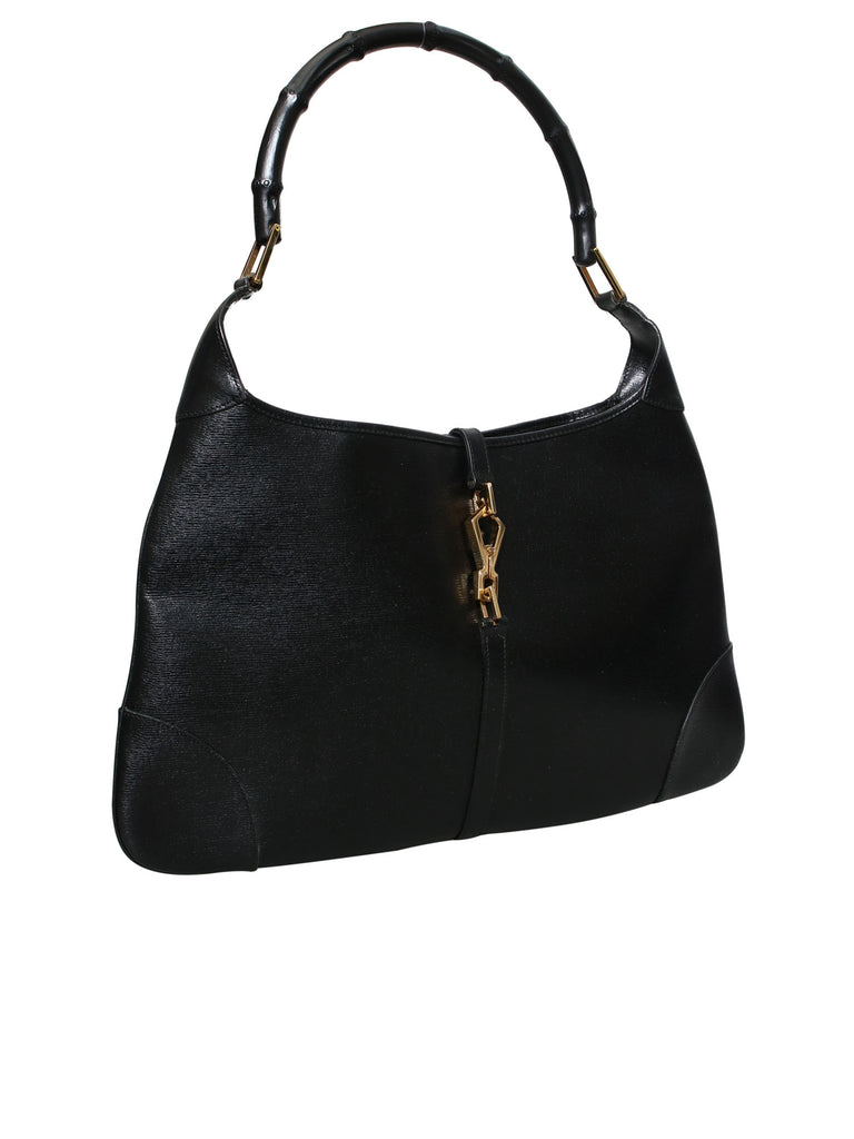 Gucci Jackie O Bamboo Leather Hobo