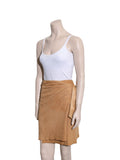 Ralph Lauren Suede Wrap Skirt