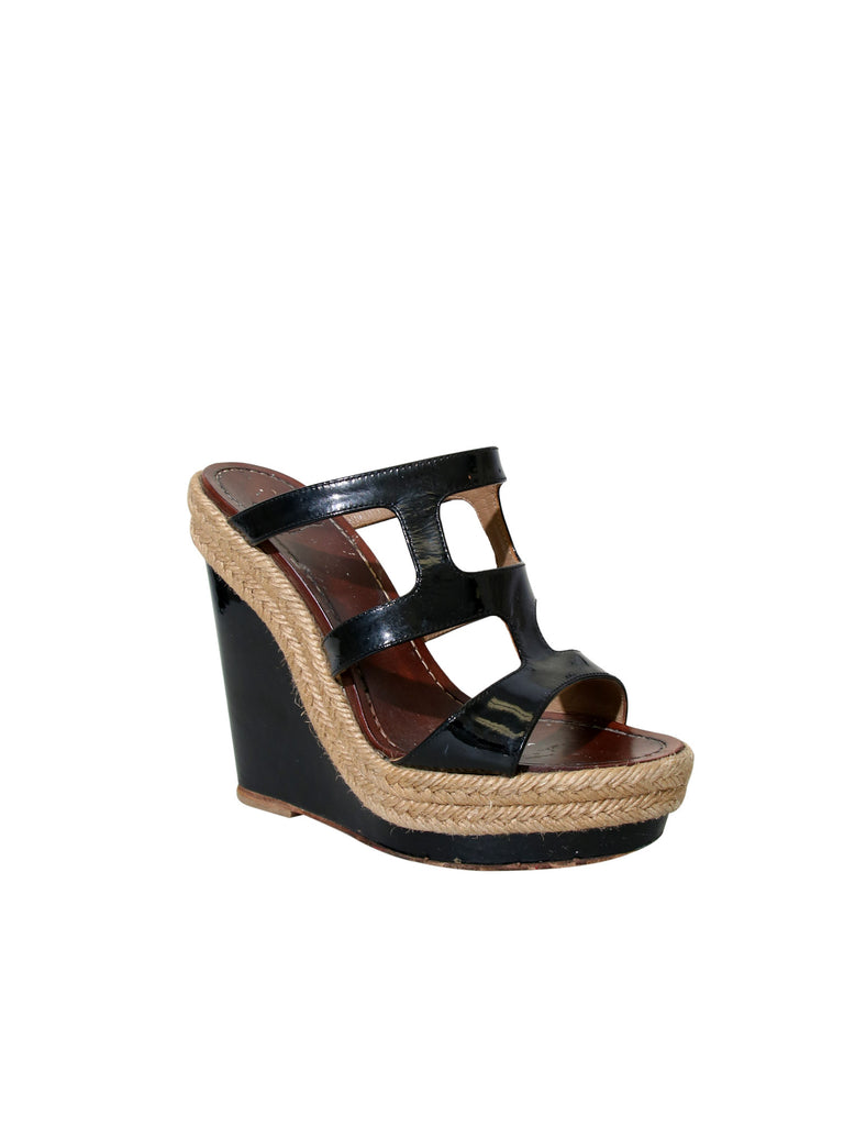 Christian Louboutin Leather Wedges