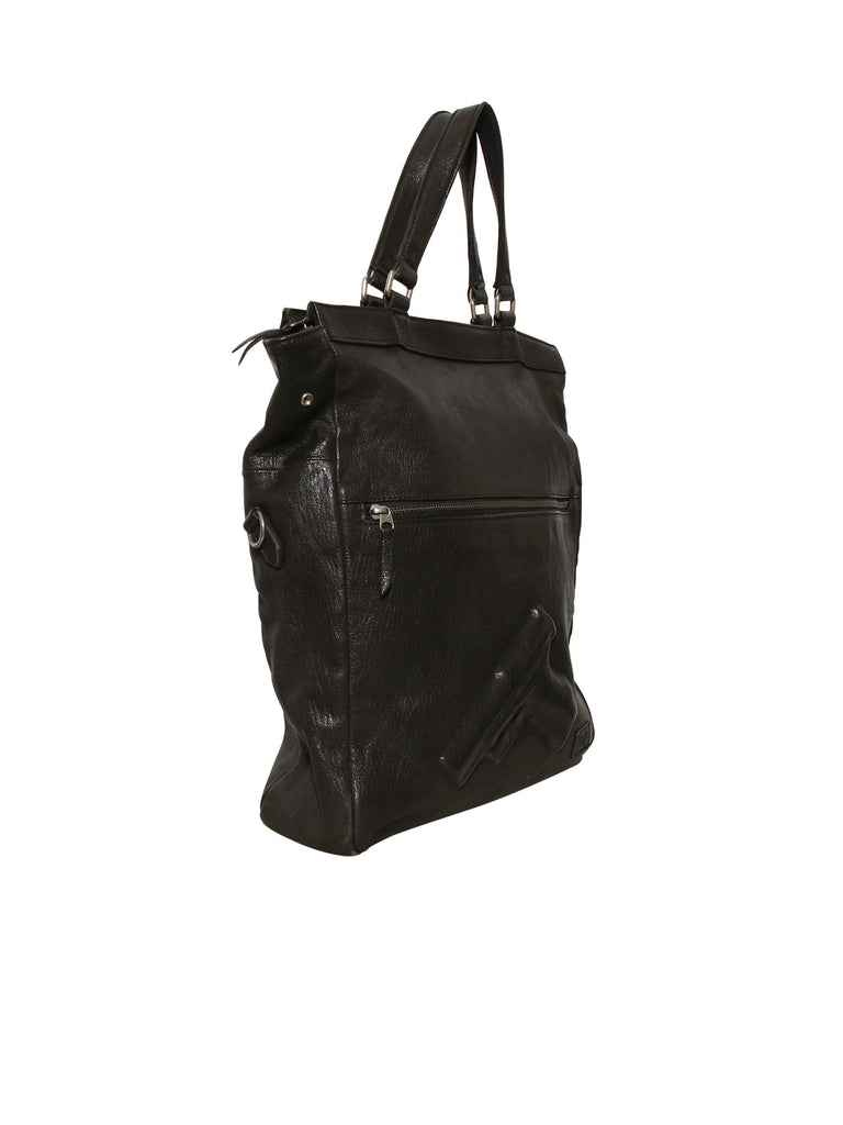 Vlieger & Vandam Guardian Angel Leather Tote Bag