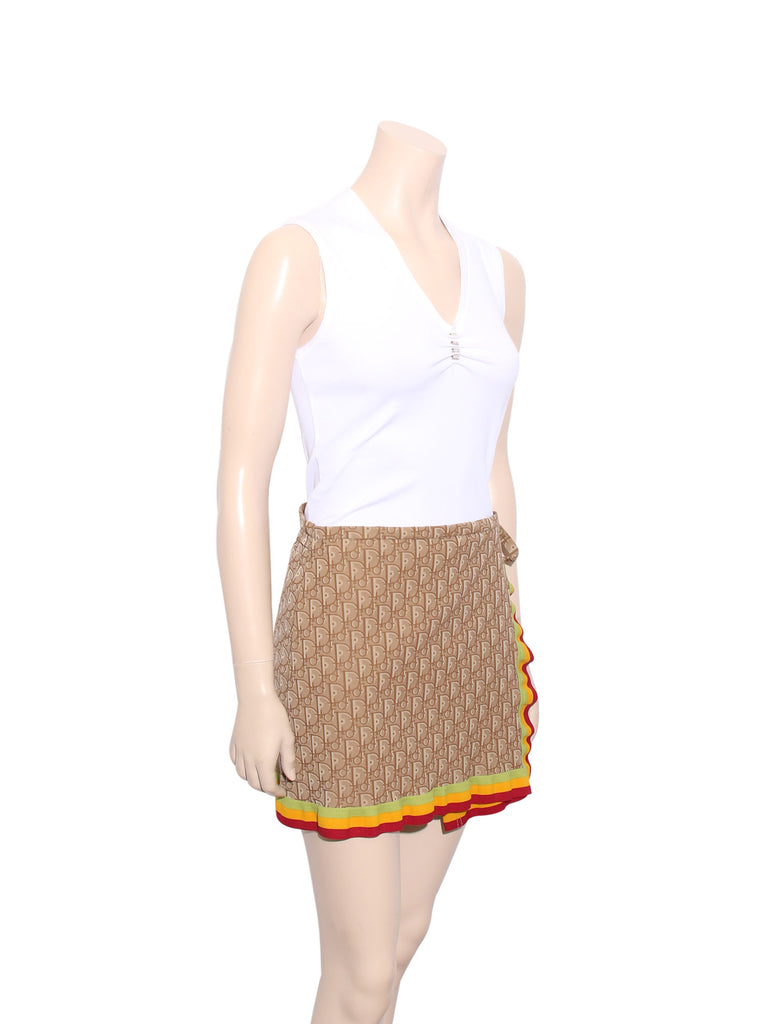 Christian Dior Diorissimo Wrap Skirt