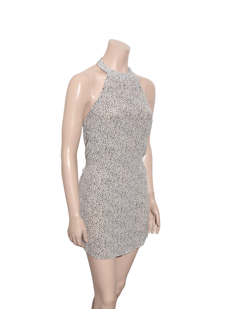 Silk Halter Dress