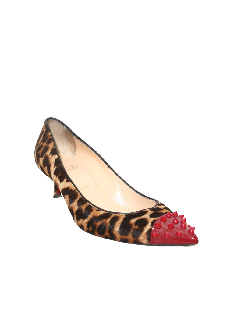 Christian Louboutin Geo 85 Ponyhair Pumps
