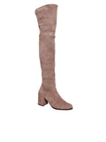 Tieland Over the Knee Stretch Suede Boots