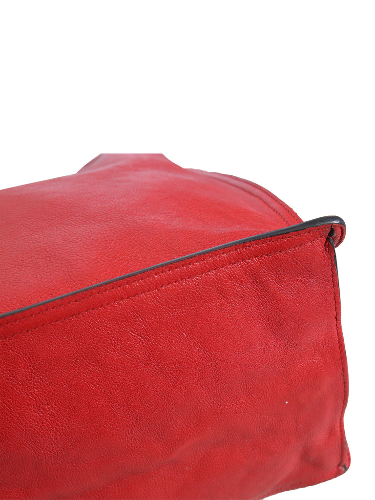 Prada Etiquette Glace Leather Tote Bag