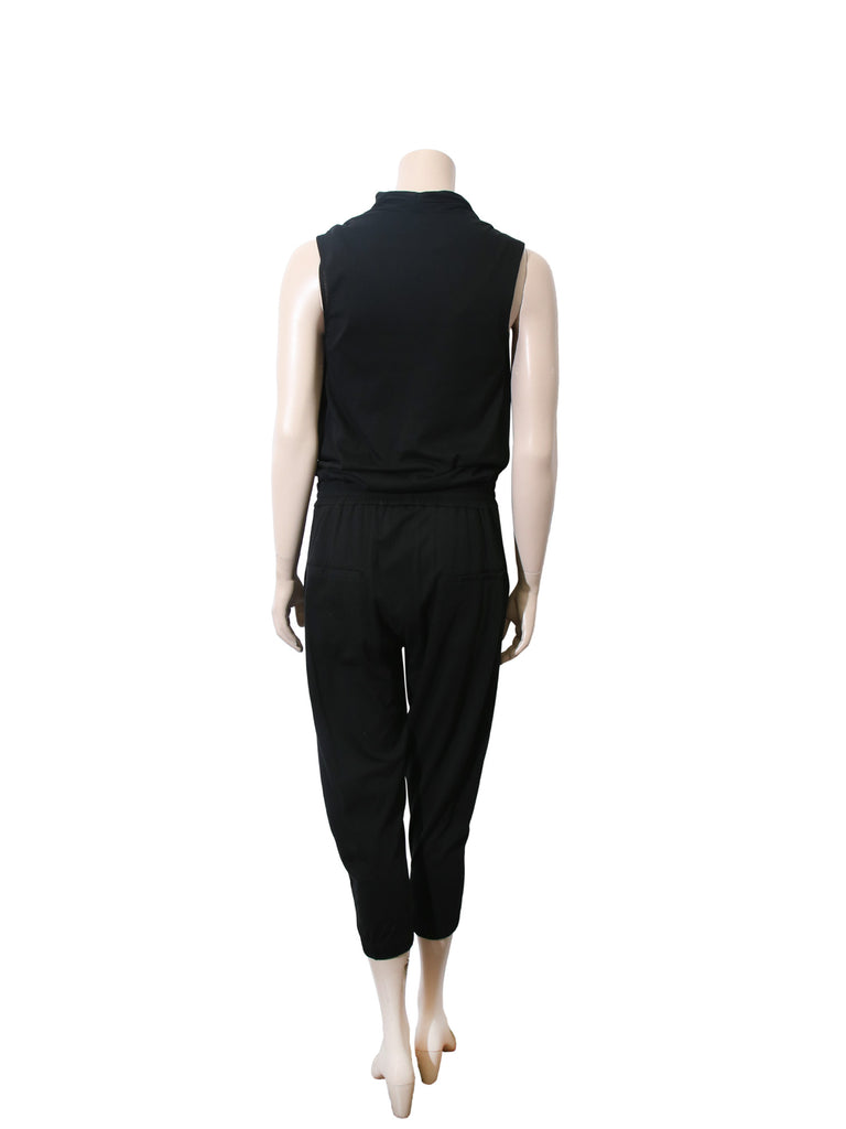 Helmut Lang Drawstring Draped Jumpsuit