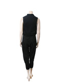 Helmut Lang Drawstring Draped Jumpsuit