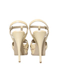 Yves Saint Laurent Leather Tribute Sandals