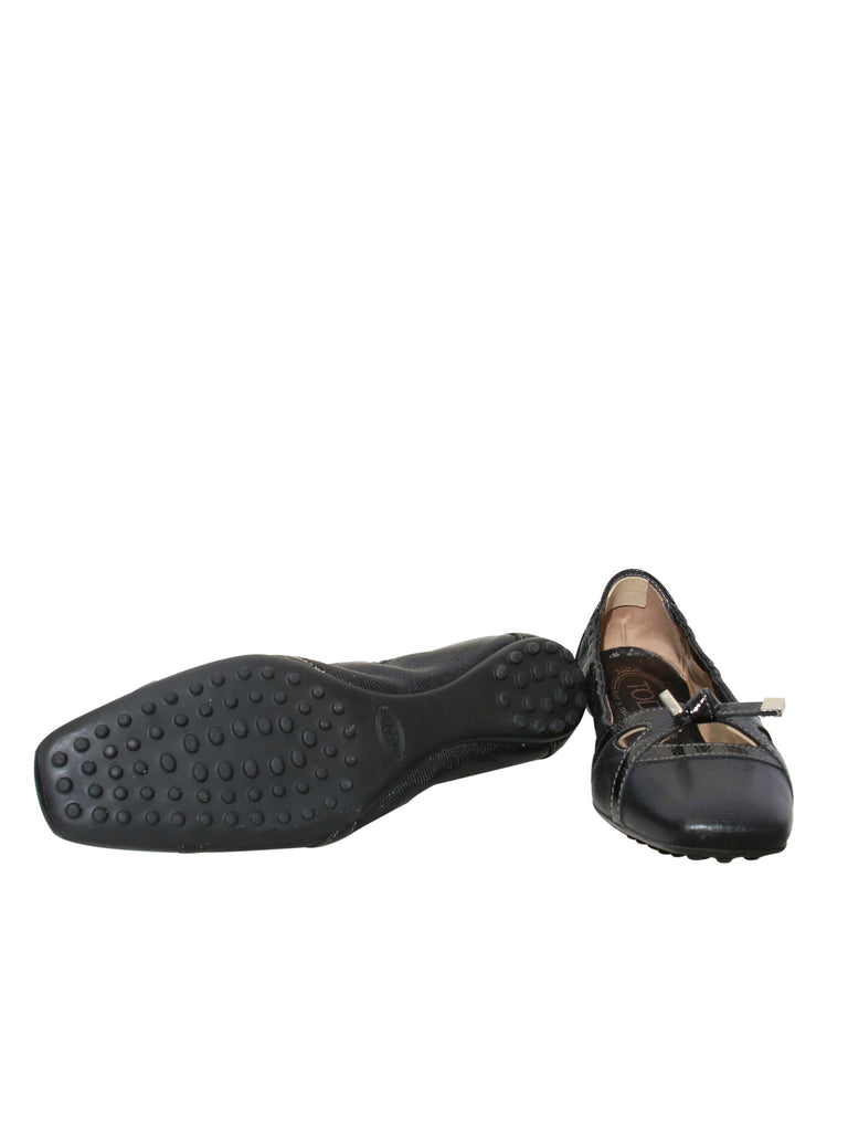 Leather Ballet Flats