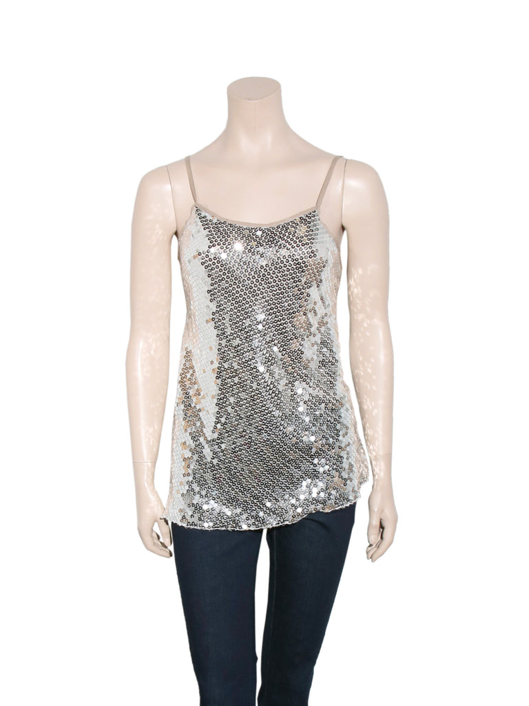 Rozae Nichols Sequin Sleeveless Top