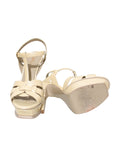 Yves Saint Laurent Leather Tribute Sandals