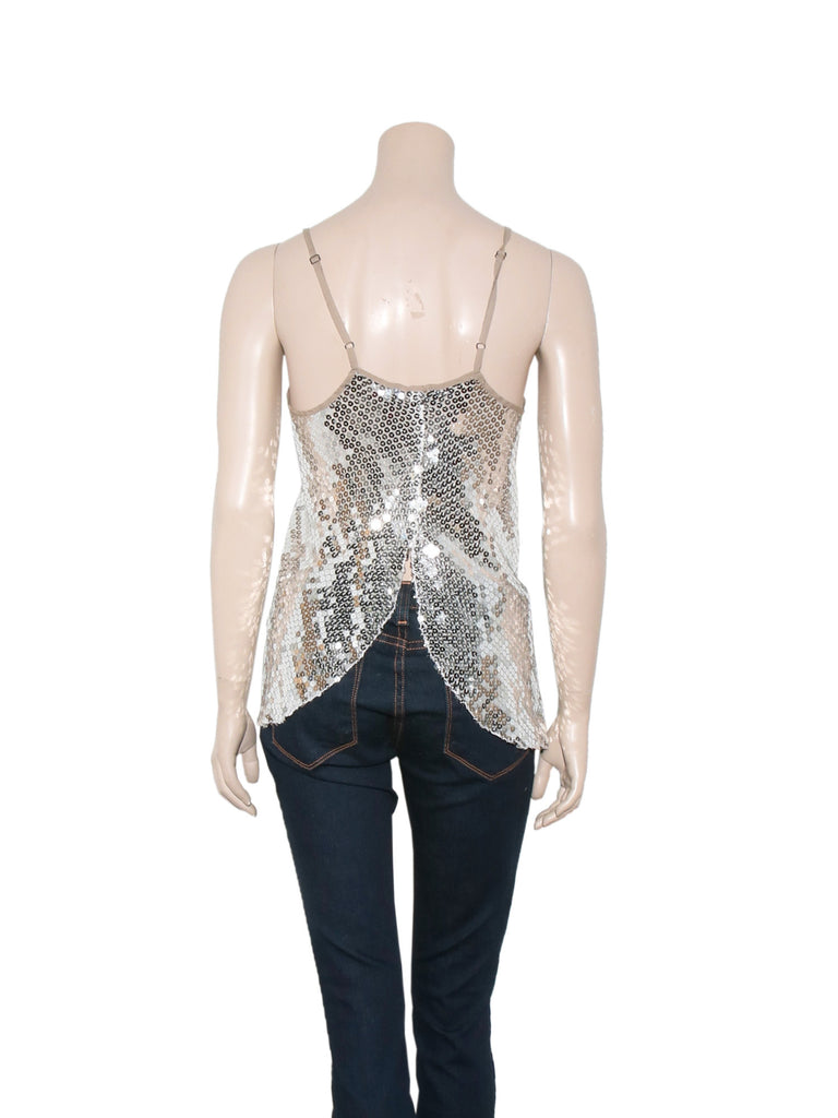 Rozae Nichols Sequin Sleeveless Top