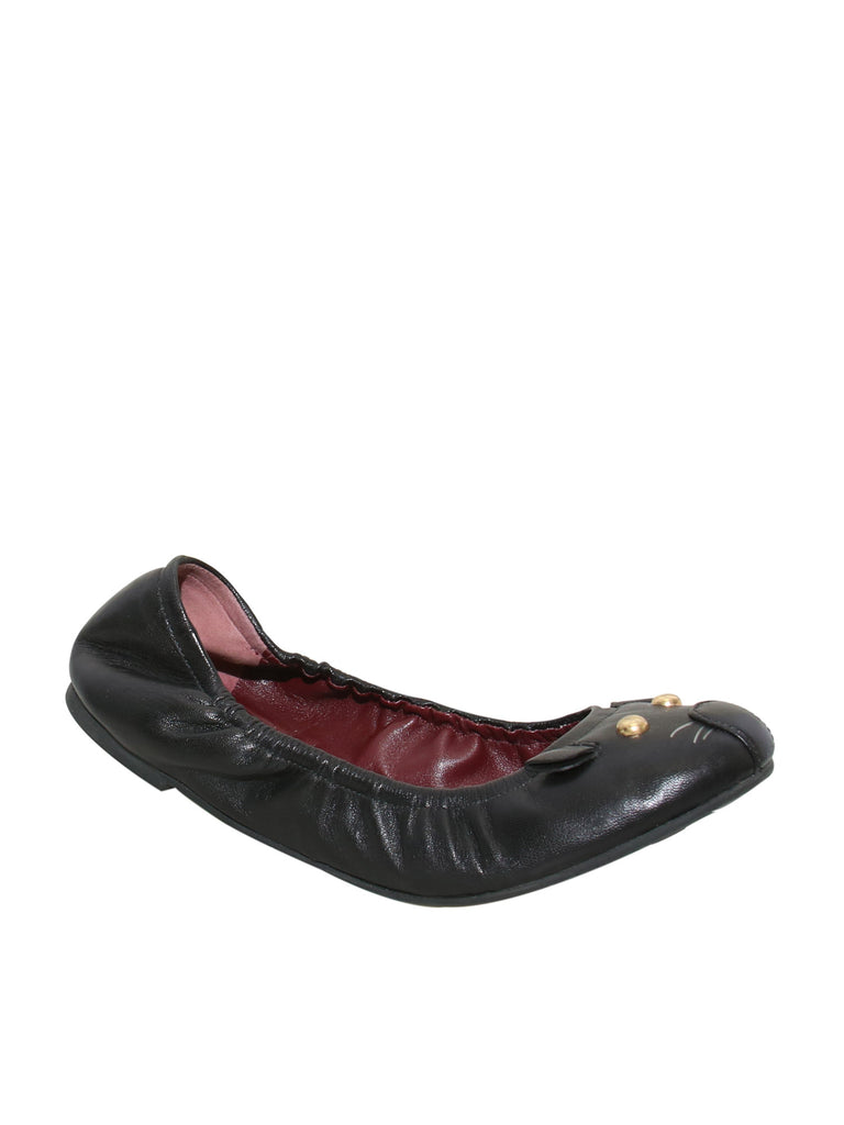 Marc by Marc Jacobs Ballet Leather Cat Flats
