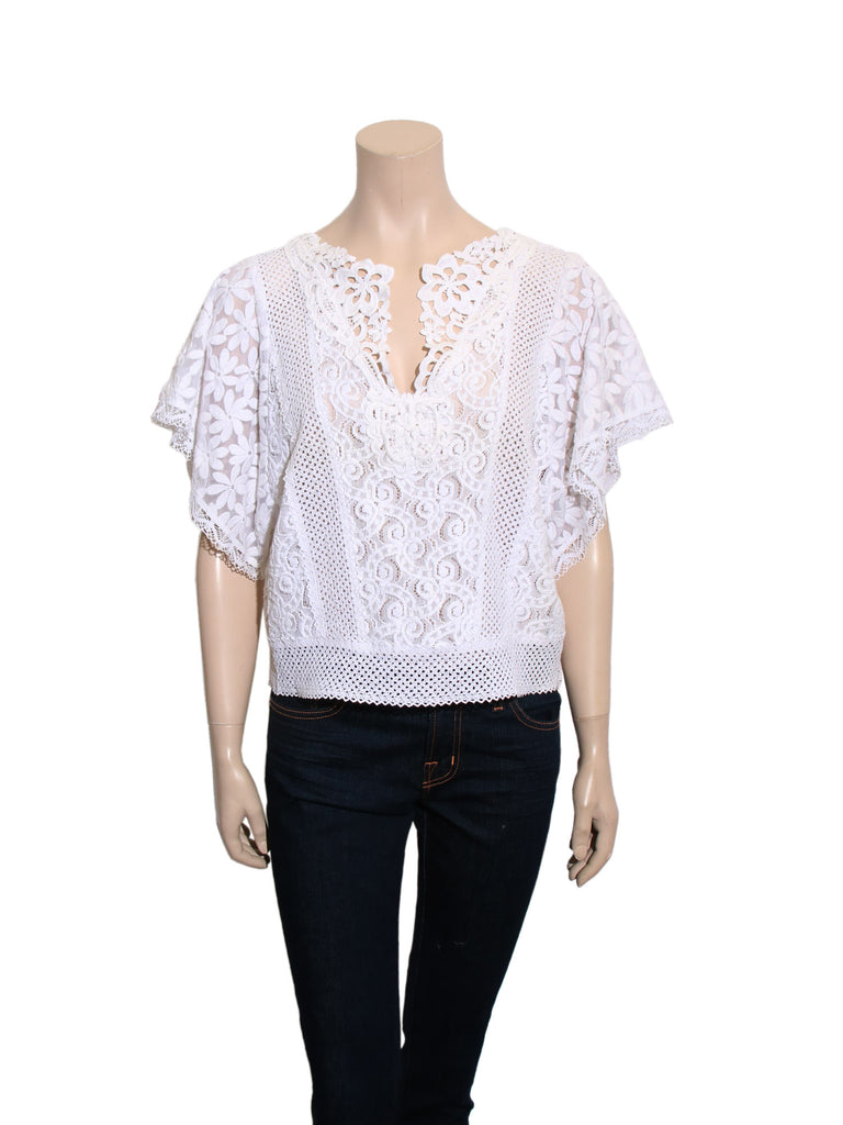 Nanette Lepore Lace Top