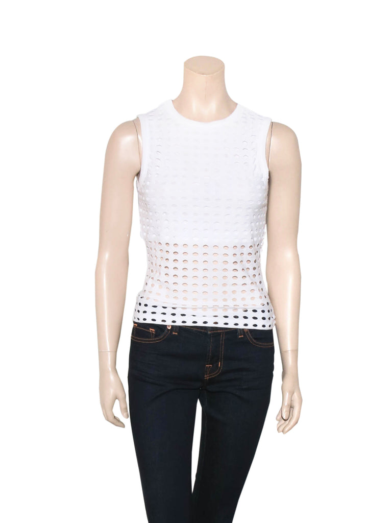 Alexander Wang Perforated Top