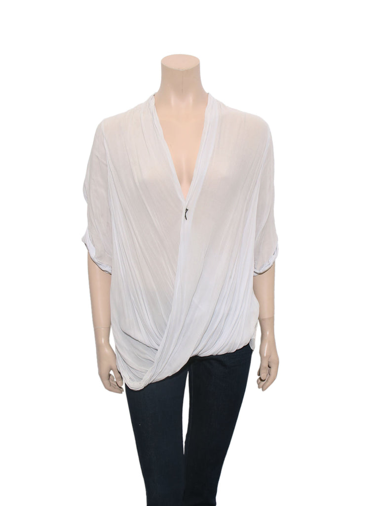 Helmut Lang Draped Top