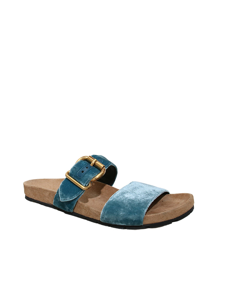 Prada Velvet Slides