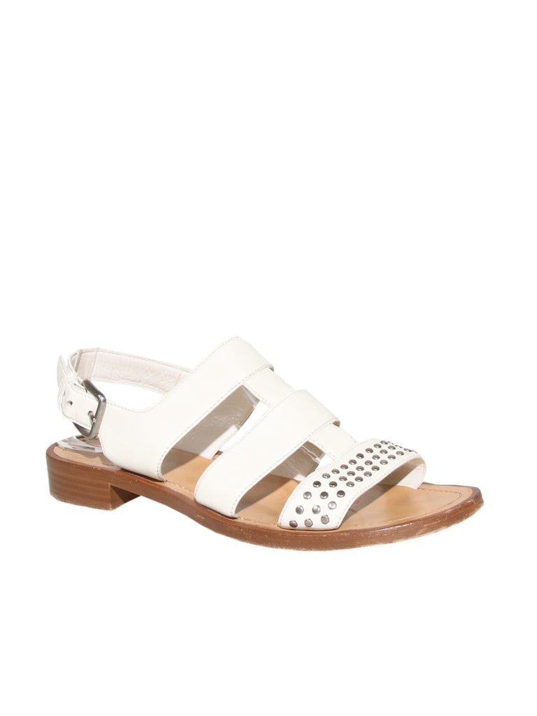 Miu Miu Studded Leather Sandals