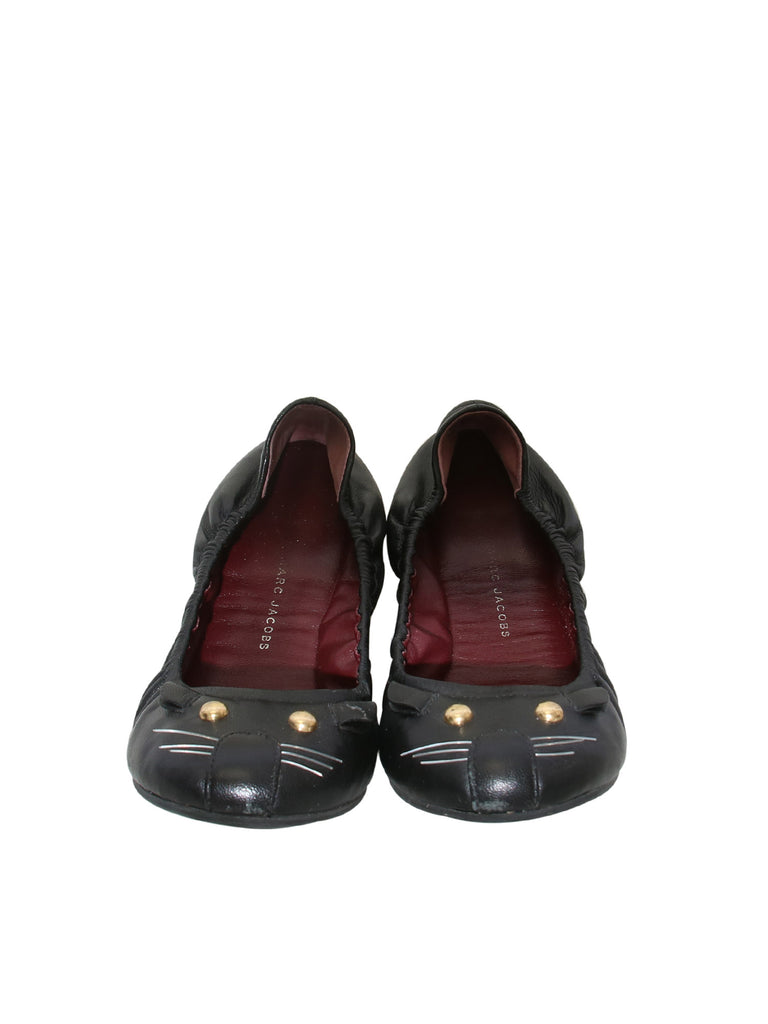 Marc by Marc Jacobs Ballet Leather Cat Flats