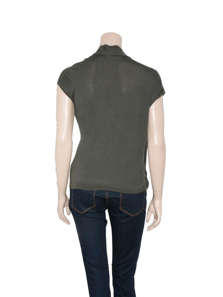 Brunello Cucinelli Cashmere Wrap Top