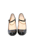 Christian Louboutin Patent Leather Mary-Jane Pumps