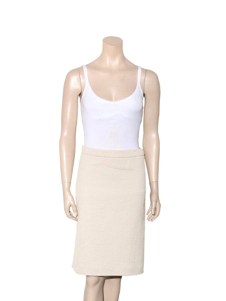 Moschino Polka Dot Cotton Skirt