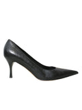 Gucci Embossed Monogram Pointed Pumps