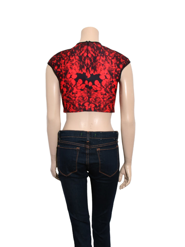 Clover Canyon Printed Cropped Top