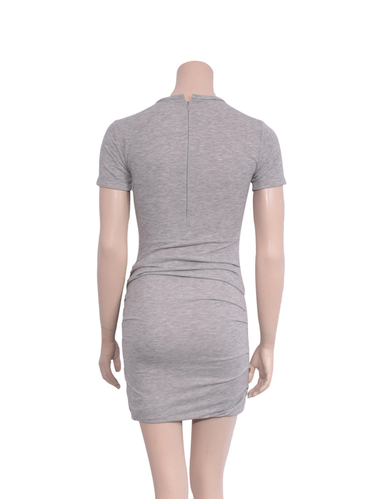 Maje Embellished Ruched Dress