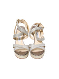 Jimmy Choo Glitter Platform Sandals