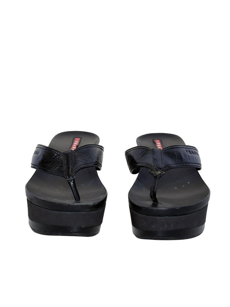 Prada Wedge Sandals