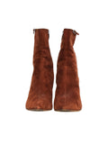 Sergio Rossi Suede Pointed Booties