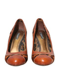 Dolce & Gabbana Leopard Print Pony Hair Pumps
