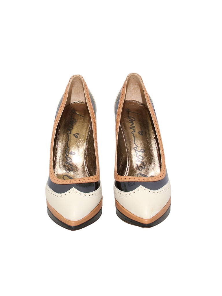 Lanvin Lucite Wedges