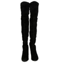 Tieland Over the Knee Stretch Suede Boots