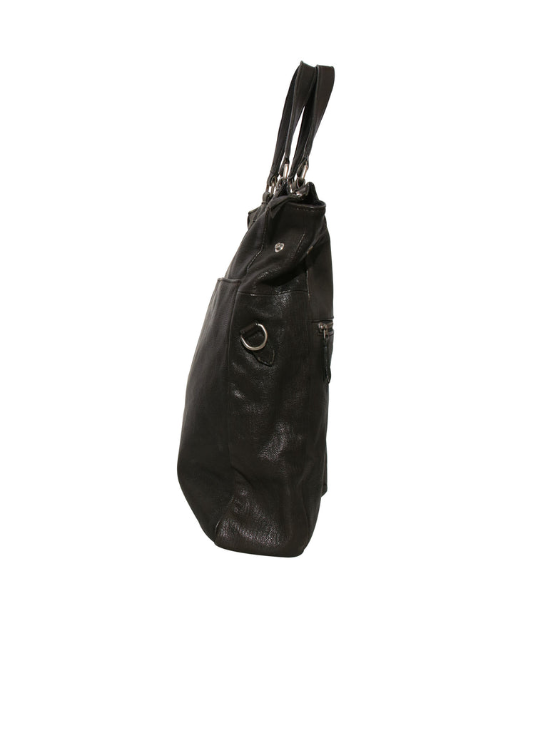 Vlieger & Vandam Guardian Angel Leather Tote Bag