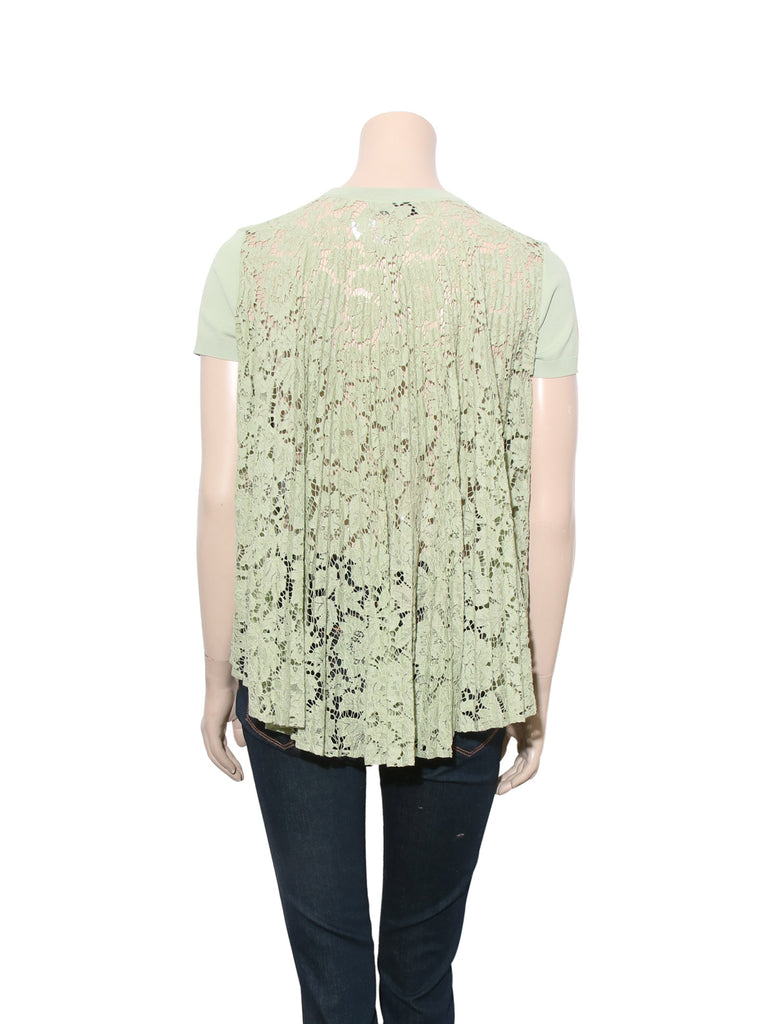 Valentino Lace-Back Top