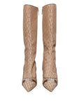 Christian Dior Diorissimo Canvas Pointed Boots