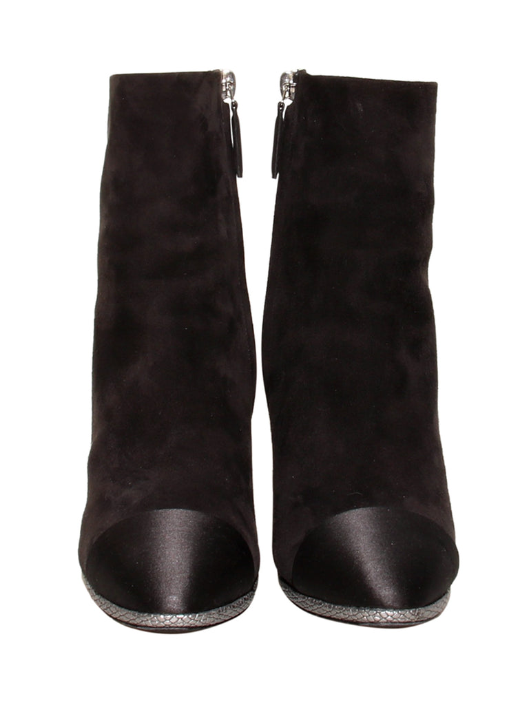 Suede Booties