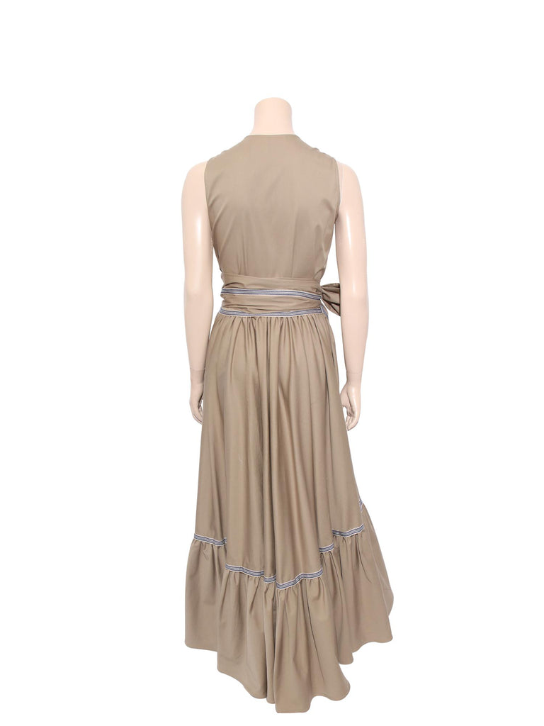 Silvia Tcherassi Maxi Wrap Dress
