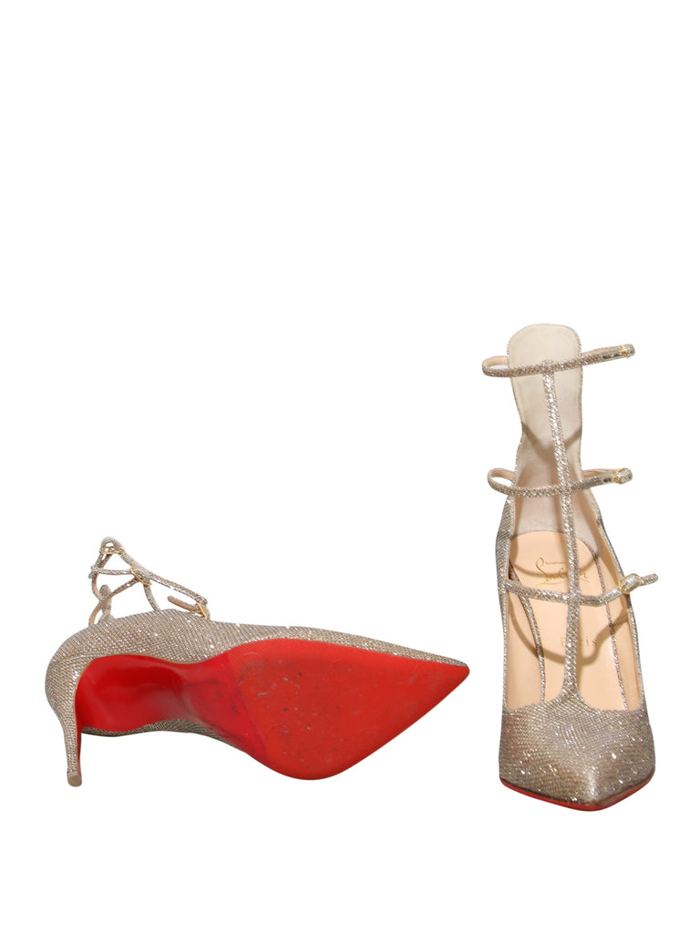 Christian Louboutin Toerless Muse T-Strap Pumps