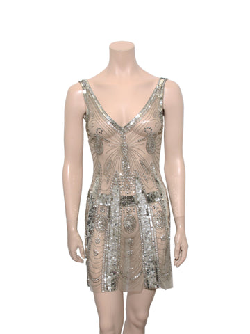 Silk Embellished Gown
