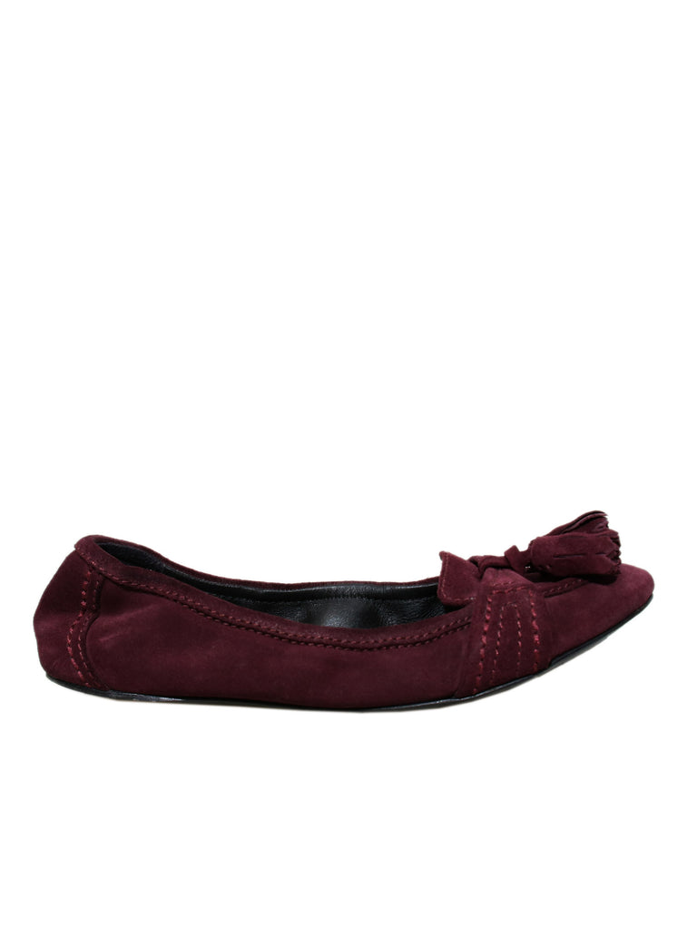 Burberry Suede Flats