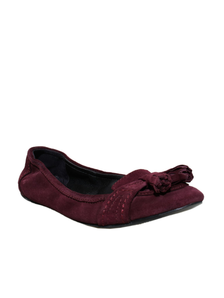 Burberry Suede Flats
