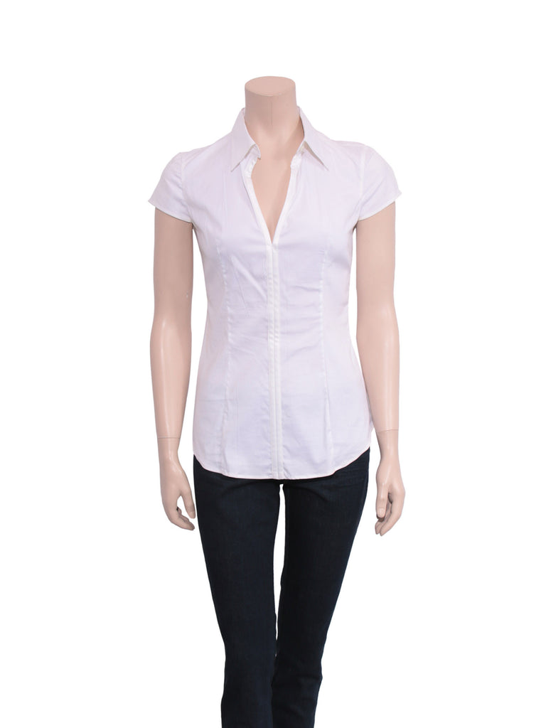 Prada Short-Sleeve Blouse