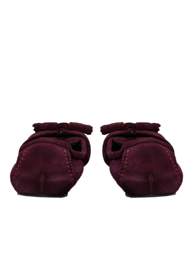 Burberry Suede Flats