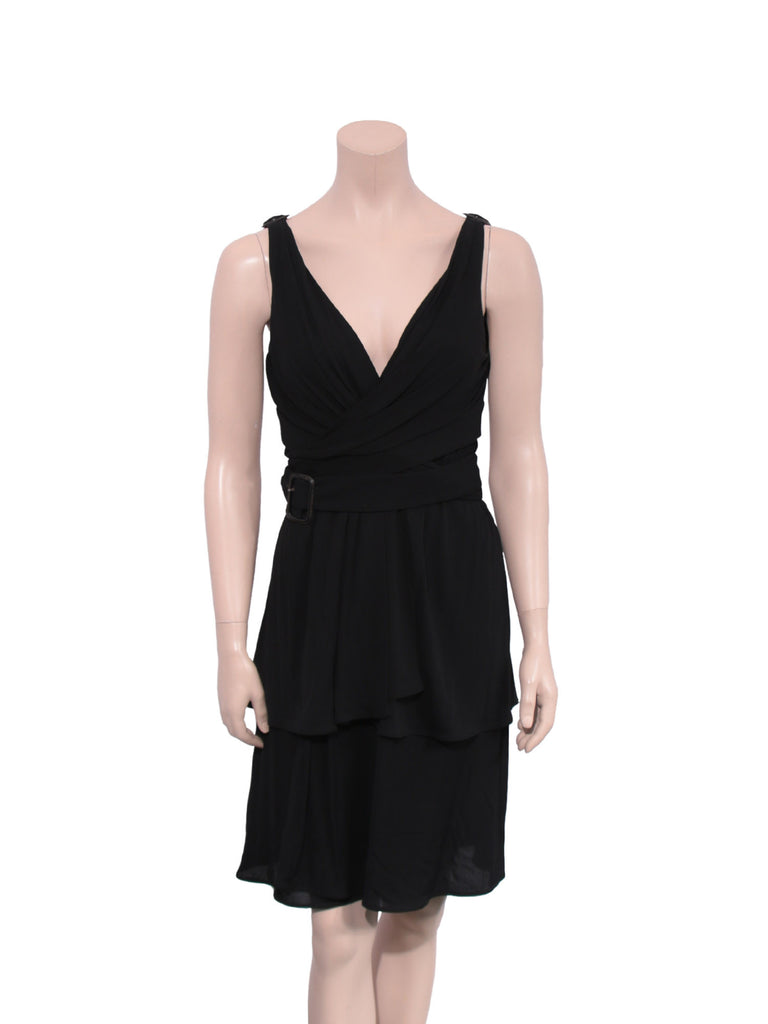 Jean Paul Gaultier Buckle Wrap Dress